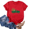 thumbnail image 2 of QIPOPIQ T-Shirts à Manches Courtes pour Femmes à Col Rond T-Shirts de la Saint-Patrick Hauts Shamrock T-Shirt Chemise Verte Tunique T-Shirts de la Saint-Patrick Tee T-Shirt T-Shirts de Noël pour les Fêtes T-Shirts Graphiques Aubaines, 2 of 4