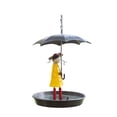 thumbnail image 2 of Novel Feeder Metal Hanging Chain Girl And Umbrella Bird Feeder, 2 of 5