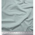 thumbnail image 1 of Soimoi Polyester Crepe Fabric Geometric Small Printed Fabric 1 Yard 42 Inch Wide, 1 of 3