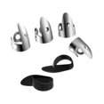 thumbnail image 3 of Xuanheng 6 Pieces Finger Thumb Picks Set Stainless Steel Finger Picks and Thumb Picks, 3 of 8
