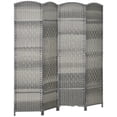 thumbnail image 1 of HOMCOM 6 Ft Folding Room Divider, Privacy Screen for Home Office Bedroom, 1 of 10