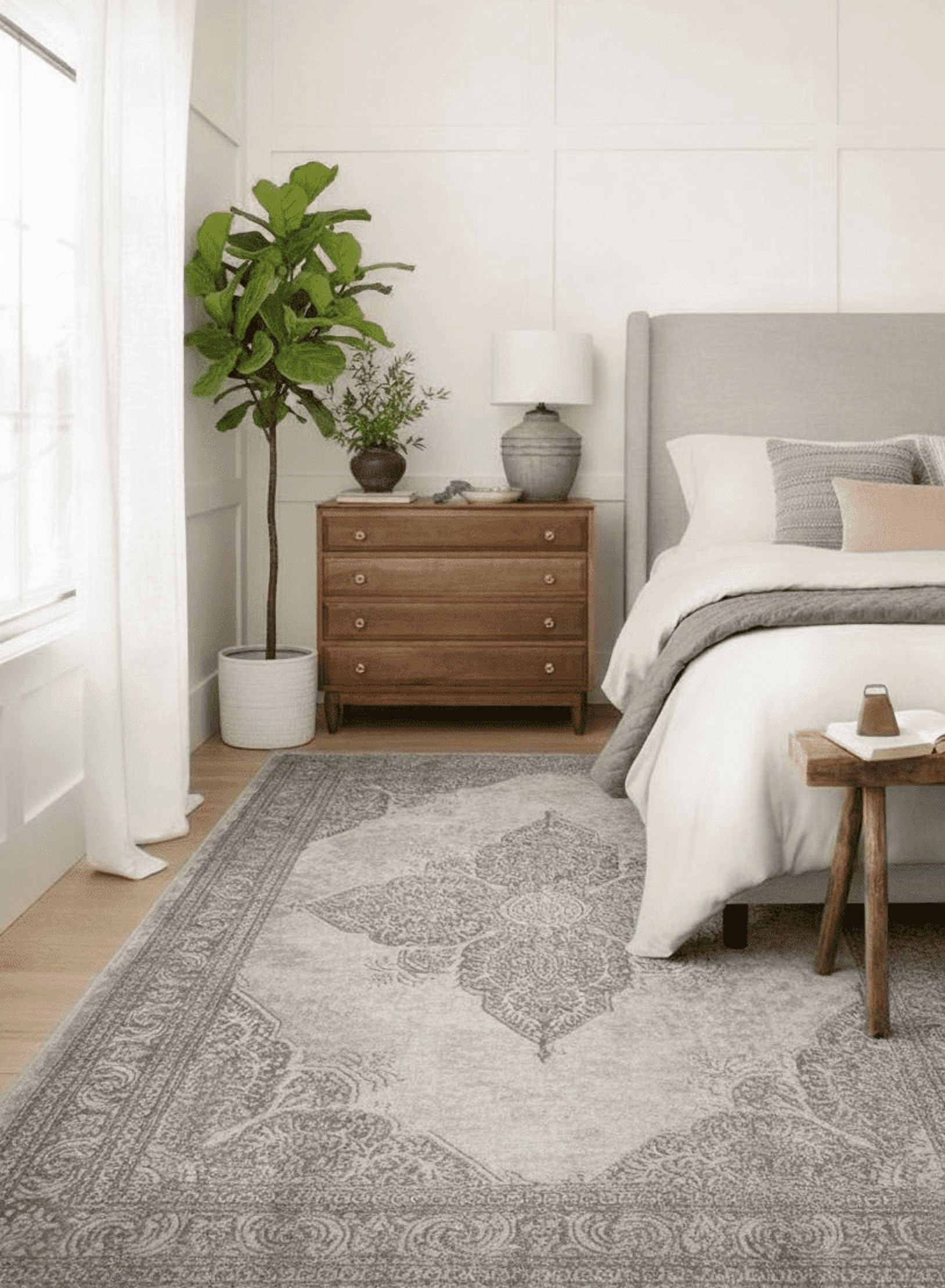 Rug Branch Havana Collection Tapis traditionnel en détresse