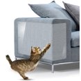 thumbnail image 1 of LAICAIW Cat Scratch Furniture Protector 6Pack X Large Cat Scratch Deterrent Cat Scratching Guard Cat Couch Protector Cats Furniture Protector Cat Repellent for Furniture Scratch Cat Training Tape, 1 of 7