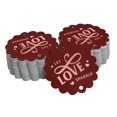 thumbnail image 1 of Inkdotpot 50 Pack Let Love Sparkle Wedding Favor Paper Tags Craft Real Rose Gold Foil Hang Tags, 1 of 6