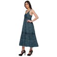 thumbnail image 2 of Moomaya Robe Maxi Sans Manches à Bretelles Spaghetti Ajustables pour Femmes Grande Taille, 2 of 6