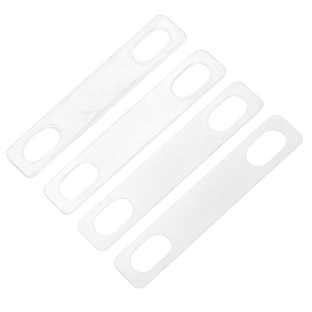 4 Pcs Cale de Cou de Guitare Cale de Cou de Guitare Cale de Cou en Laiton Matériau Cale de Cou Facile à Installer Ensemble de Joints de Rehaussement Accessoires pour Instrument de Musique