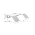 thumbnail image 4 of MOVTOTOP White Plastic Turtle Basking Platform for Pet Use Stable Lightweight and MultiFunctional, 4 of 7