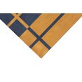 thumbnail image 3 of Casavani Cotton Handblock Printed Dhurrie Blue Hallway Runner Area Rug Outdoor Rug 6x12 feet, 3 of 7