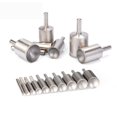 thumbnail image 4 of Lefu 3mm-25mm Diamond Burr Grinding Bit Fine Sand Cylinder Concave for Bead Shaping, 4 of 8