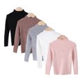 thumbnail image 2 of YTDSCS 2-13T Girls Boys Knit Sweaters Toddler Soft Long Sleeve Pullover Tops Kids Spring Fall Solid Color Jumper, 2 of 8
