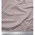 thumbnail image 1 of Soimoi Japan Crepe Satin Fabric Tree Small Printed Craft Fabric by The Yard 42 Inch Wide, 1 of 3