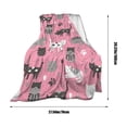 thumbnail image 3 of Cute Cats Pattern Blanket Soft And Comfortable Multifunctional Home Furnishings Suitable For Sofas Beds And Travel As A Gift, 3 of 6