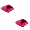 thumbnail image 1 of Maytalsory Universel Lit pour Animaux de Compagnie Adapté à Toutes les Races Doux et Confortable Large Application rose Rouge XS, & gt; 2Set, 1 of 5
