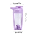 thumbnail image 3 of Jubipavy 1 Handheld Sports Water Cup 500ml Protein Powder Shaking Cup With Water Capacity Scale Mixers Water Cup, 3 of 6
