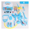 thumbnail image 2 of 1 Ensemble Ensemble de Docteurs pour Enfants Jouet Jeu de Rôle Stéthoscope pour Enfants Garçon Fille Trousse de Jeu Bleu g, 2 of 8