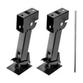 thumbnail image 1 of VEVOR Telescoping Stabilizer Jack, 2PCS Telescoping Folding Trailer Jack, Trailer Swing Down Stabilizer Jack for RV Trailer, Supports 1000lbs Capacity Each, Adjustable from 11.7 inch to 18.2 inch, 1 of 9
