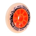 thumbnail image 2 of jinwen Roues de Patins à Roues Alignées d'Extérieur en PU Remplacer Roues pour Course 90mm/100mm/110mm Orange, 2 of 7