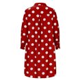 thumbnail image 4 of CEHVOM Robes Mi-Longues à Imprimé pour Femmes Robes à Manches Soldes, 4 of 6
