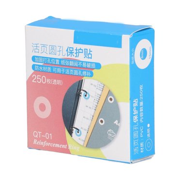 Autocollants de Perforation pour Renforcement, Autocollants de Perforation pour Renforcement de Trous Autocollants de Perforation pour Renforcement de Trous en Papier Renforcements de Trous Performance Haut de Gamme