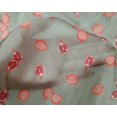 thumbnail image 4 of oneOone Tissu Tabby en Soie Imprimé Fruits Grenade BTY 42 Pouces de Large, 4 of 4