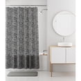 thumbnail image 1 of Rideau de douche décoratif imperméable en PEVA recyclé Mainstays, 1 of 7