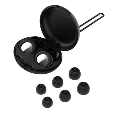Ear Plugs for Sleeping 45dB Noise Cancelling Ear Plugs for Concerts Focus Travel Work Silicone Hearing Earplugs with 4 Tips (XS L) Reusable Noise Reduction Ear Plug