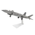 thumbnail image 3 of KLKCMS 1/72 Education Toy Building Model Kits 4D Plane Model Miniature J20 Aircraft for Gray, 3 of 8