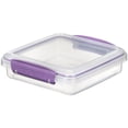 thumbnail image 4 of Sistema Sandwich Box To Go Lunch Box, 450 mL, Colour May Vary, 1 Pack, 4 of 6