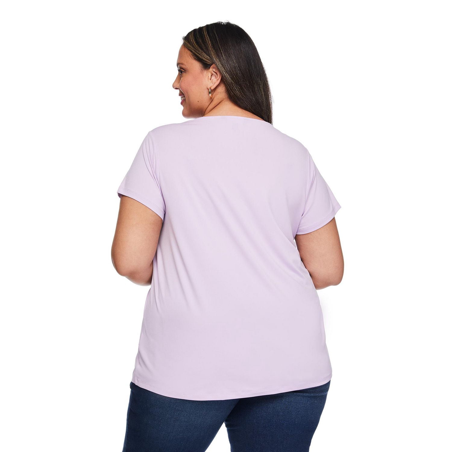 Lane Bryant Women's Plus Pleated Top