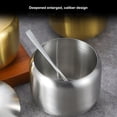 thumbnail image 4 of Pot à Sucre Café Thé Pot à Épices Gadgets de Cuisine Récipient à Sel Design Intégré Fournitures de Cuisine Pot d'Assaisonnement Argent type 1 S, 4 of 10
