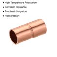 thumbnail image 4 of Uxcell Raccord Droit en Cuivre Raccords de Soudage pour Climatiseur CVC 5 Pcs 1/4 Pouce, 4 of 5