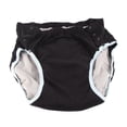 thumbnail image 2 of Adult Cloth , Washable Adult Diapers Leakproof Comfortable Pure Cotton Adult Incontinence Cloth  Black Cloth  Covers Nappy Adult Diapers Pads For Incontinence, 2 of 8