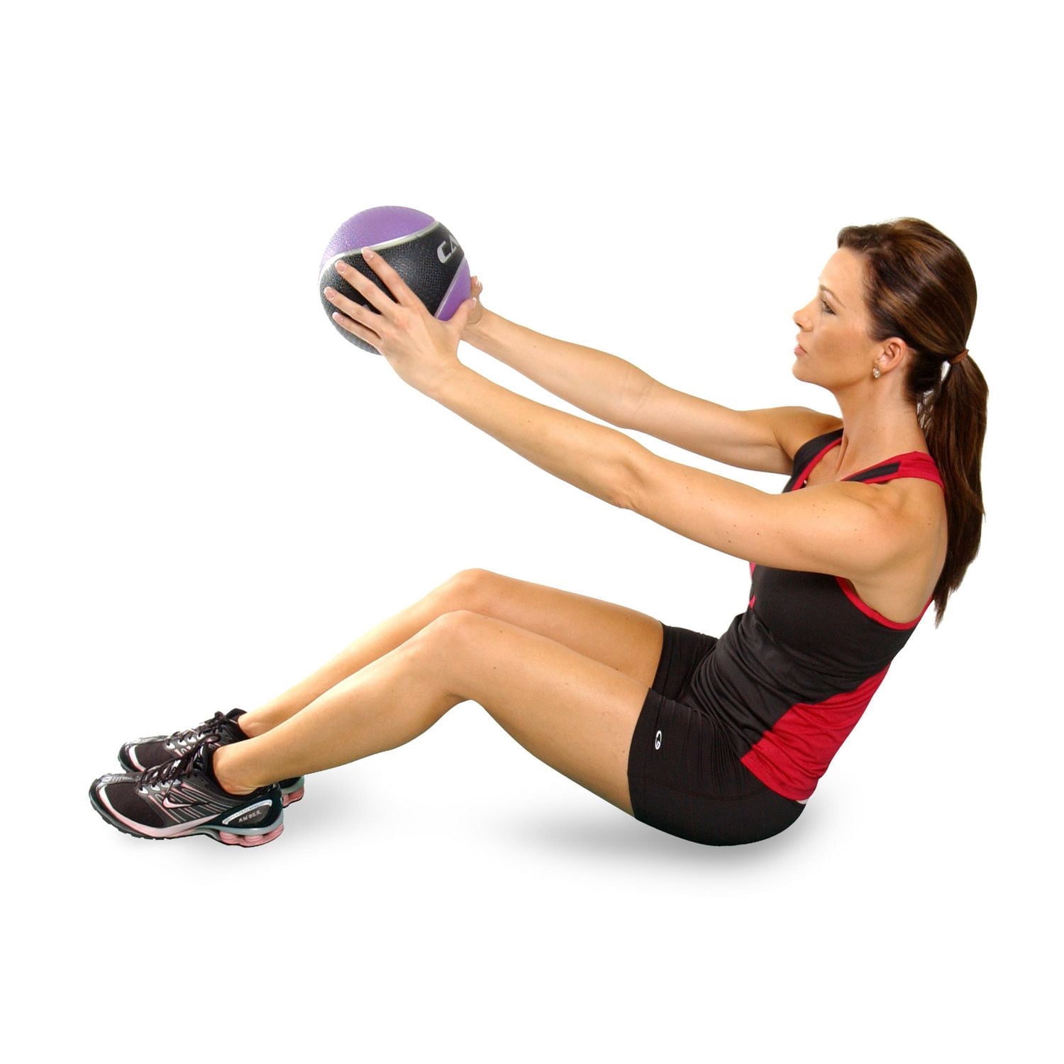 CAP Barbell Rubber Medicine Ball, 4 lb