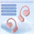 thumbnail image 4 of Écouteurs Bluetooth Cœur Rouge D avec Réduction du Bruit et Ajustement Confortable pour un Port Toute la Journée, 4 of 5