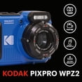 thumbnail image 3 of KODAK PIXPRO WPZ2 Rugged Waterproof Shockproof Dustproof WiFi Digital Camera 16MP 4X Optical Zoom 1080P Full HD Video Vlogging Camera 2.7" LCD (Blue), 3 of 5