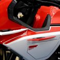 thumbnail image 4 of Decodeary Aileron Aérodynamique Aileron Aérodynamique Durable Moto Autocollant Moto Rouge 1Set, 4 of 6
