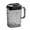 thumbnail image 1 of WRKEKC Clearance 2000ml Transparent Beverage Pitcher with Ribbed Handle | Leak-Proof ABS Plastic Water Jug for Bar, Kitchen, Parties | Dishwasher Safe, 1 of 7