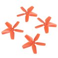 thumbnail image 2 of Color Drone Propellers, Light Weight 4Pcs Drone Propellers Quiet Flying Durable PC  For Repair Blue,Red,Orange, 2 of 8