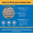 thumbnail image 2 of 16 X 7 in. Steel Wheel Rims with 5-114.3 mm hub-centric bolt pattern, 2 of 2