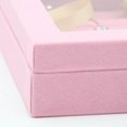thumbnail image 2 of Jewelry Organizer Box Gift Large Capacity for Wedding Birthdays Jewelry Earring Birthdays Wedding Pink, 2 of 8
