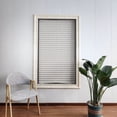 thumbnail image 2 of Curtain For Windows Polyester Fabric Panel Drapes Cordless Pleated Window Shades Easy Install No Drill No Tools White Blue Black br Light Filtering Blinds Size 236 W X 59 H, 2 of 4