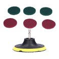 thumbnail image 4 of Grinding Machine Accessory,4in Scouring Pad Self‑Adhesive Self Adhesive Scouring Pad Scouring Pad Cutting-Edge Features, 4 of 7
