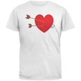 thumbnail image 1 of Couples Cupid Heart White Adult T-Shirt, 1 of 1