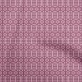 thumbnail image 1 of oneOone Velvet Dark Magenta Fabric Geometric Sewing Craft Projects Fabric Prints By Yard 58 Inch Wide, 1 of 4