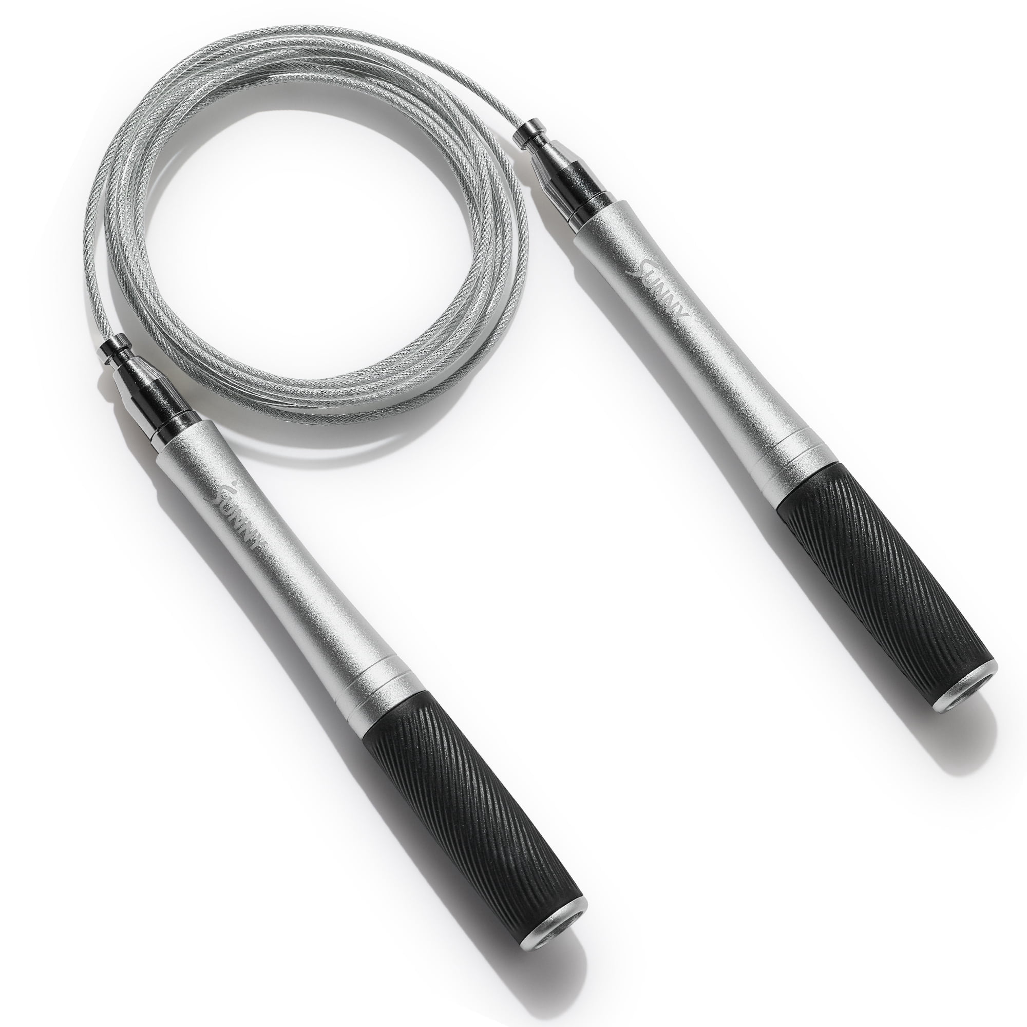 Sunny Health & Fitness Exercise Speed Jump Rope w Adjustable Length – SF-JR02-BK