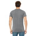 thumbnail image 2 of Bella  Canvas Unisex Crew Neck Triblend Short Sleeve Tee, XS, Grey Triblend, 2 of 3