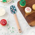 thumbnail image 3 of Holiday Time Silicone & Beechwood Spatula, Trees, 3 of 10