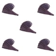 thumbnail image 1 of kurtrusly 5pcs Hair Net for Making Ponytail Caps Hair Wig Accessories Net Weaving brown length 19.2cm 5Set, 1 of 6