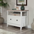 thumbnail image 1 of Sauder August Hill Lateral File in Soft White Finish, 1 of 9