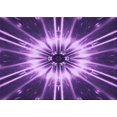 thumbnail image 1 of Ahgly Tapis Rectangulaire Lavable en Machine Intérieur Transitionnel Violet, 2 Pieds x 4 Pieds, 1 of 7
